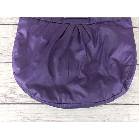 Marc by Marc Jacobs Purple Nylon Sling Hobo Crossbody Bag Workwear w/ Strap - Picture 3 of 7